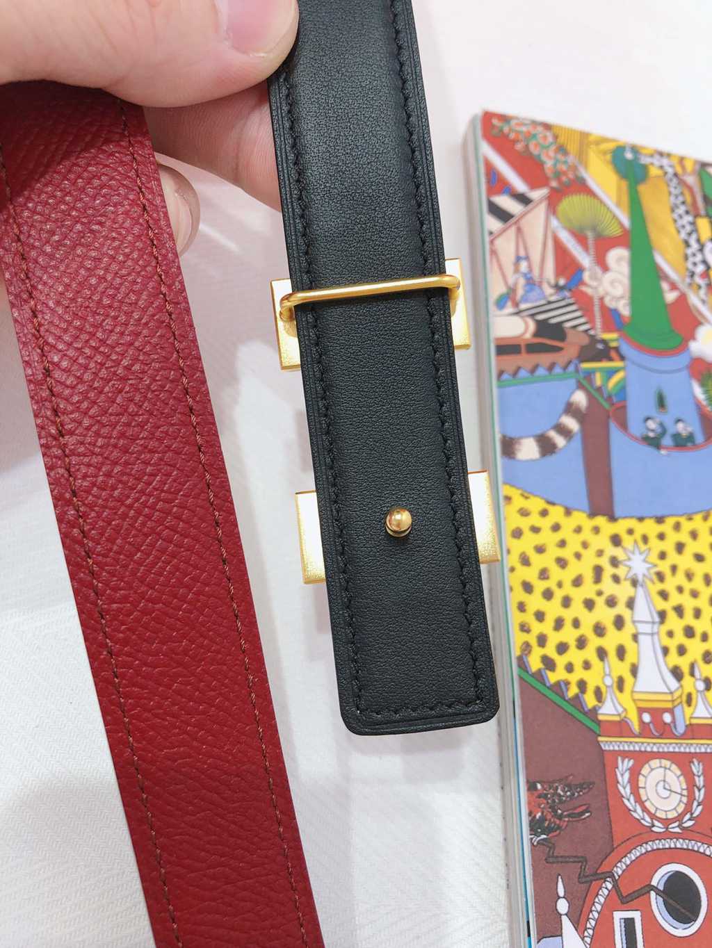 H**mes belts 24mm